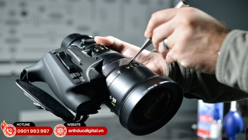 Bảo quản ống kính đúng cách giúp hạn chế trầy xước, bụi bẩn và duy trì chất lượng hình ảnh lâu dài