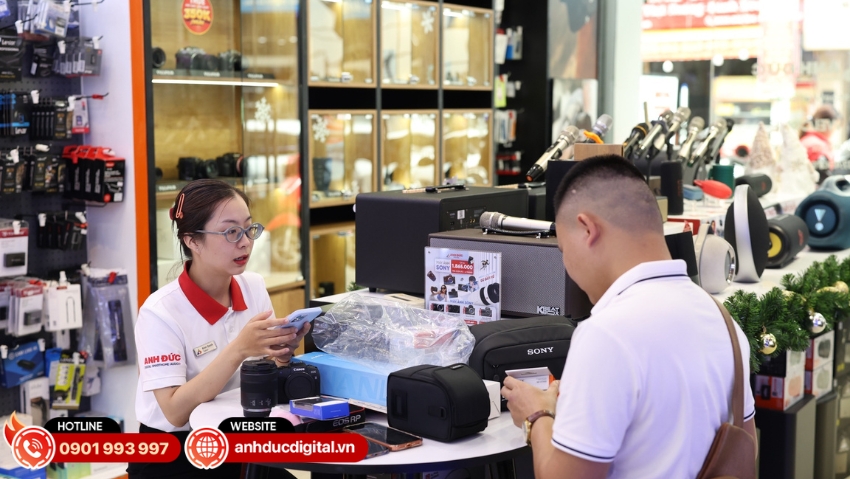 Anh Đức Digital cung cấp máy ảnh kỹ thuật số đa dạng phân khúc, giá cạnh tranh và hỗ trợ kỹ thuật tận tâm sau bán