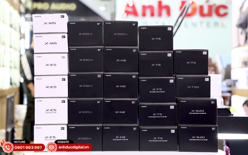 Fujifilm X-T30 III X-S20 và X100VI phù hợp du lịch nhỏ gọn