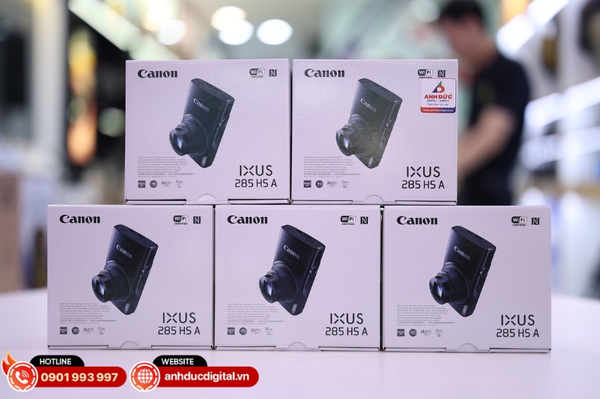 Mua Canon IXUS 285 HS chính hãng tại Anh Đức Digital