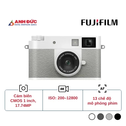 Máy ảnh Fujifilm X Half | White (Chính hãng)