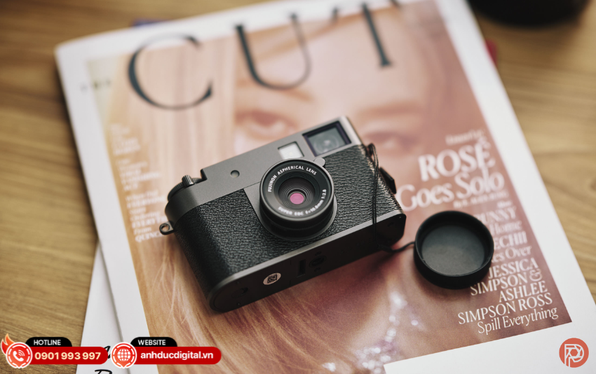 hiệu ứng hạt film và date stamp