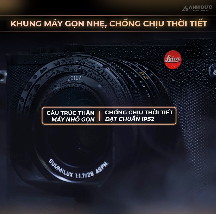 Leica Q3 - Thiết kế