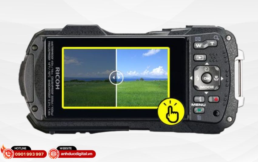 Chất lượng ảnh 16MP của Pentax WG-90