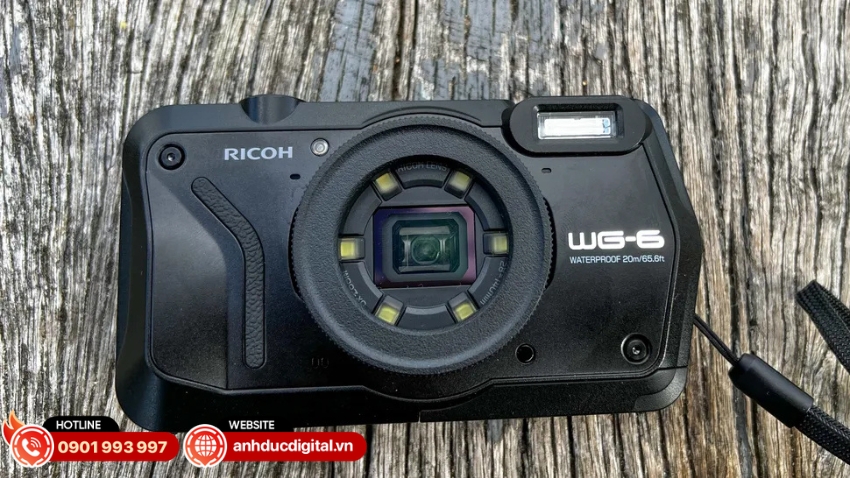 Ricoh WG-6 có cảm biến 20MP BSI CMOS