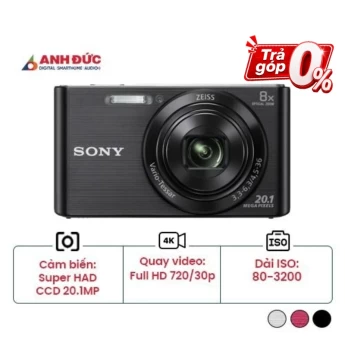 Máy ảnh Sony DSC-W830 | Black (Chính hãng)