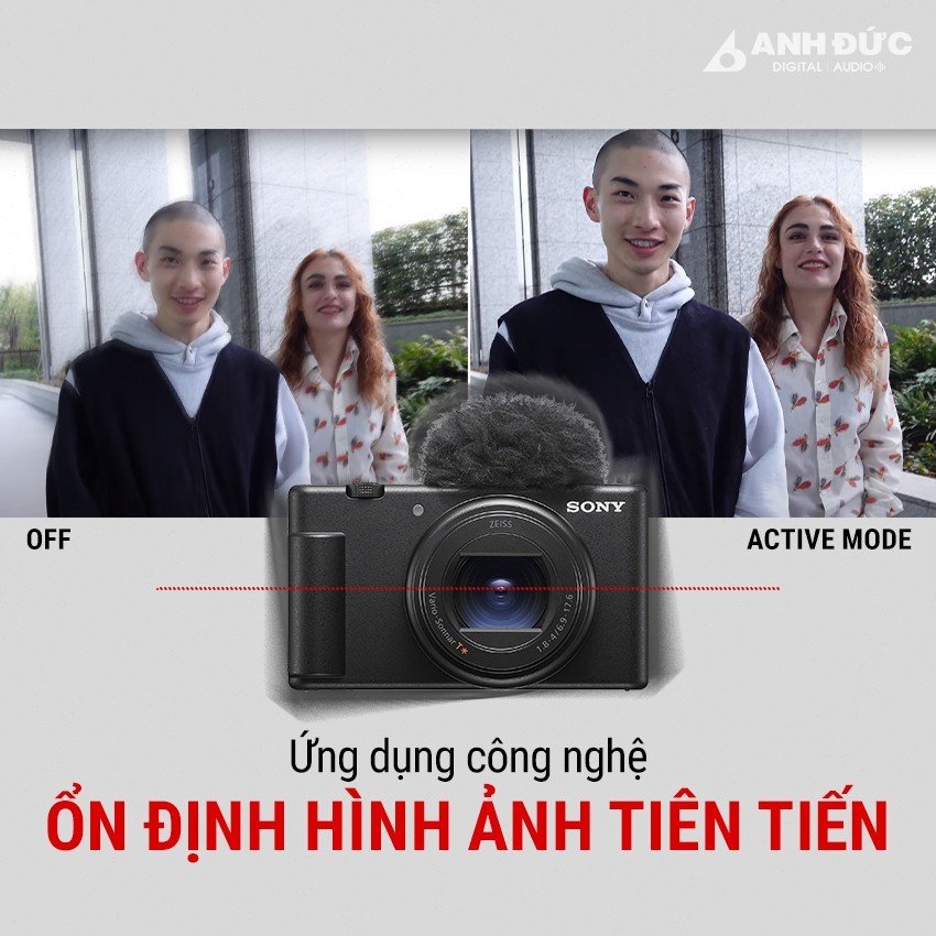 Sony ZV-1 II - Ổn định hình ảnh