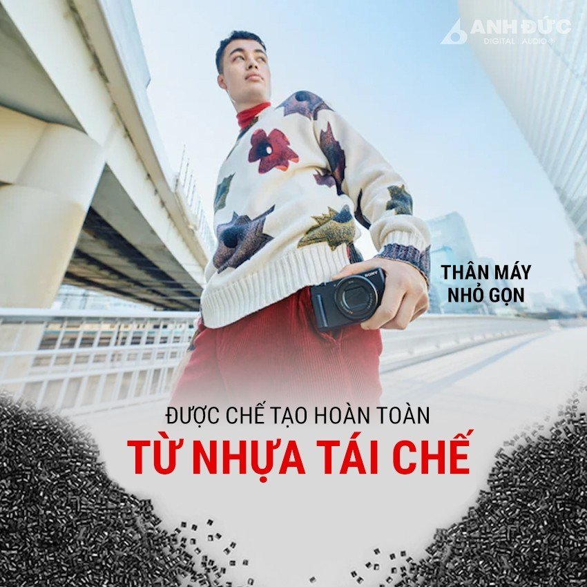 Sony ZV-1 II - Thiết kế tái chế