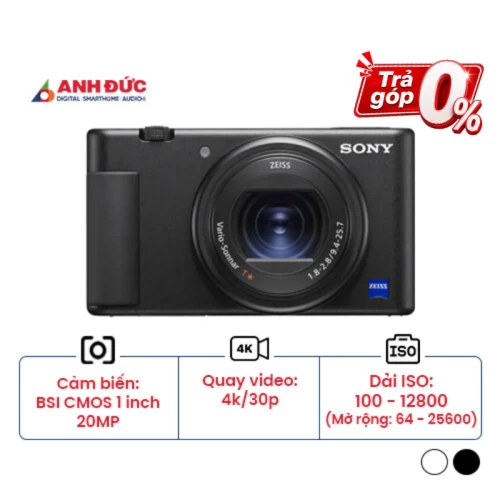 Máy ảnh Sony ZV-1 | Black (Chính hãng)