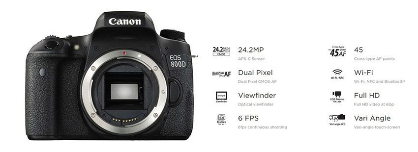 Canon EOS 800D 5