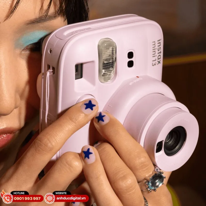 Cảm biến đo s&aacute;ng v&agrave; đ&egrave;n Flash tự động Instax Mini 13