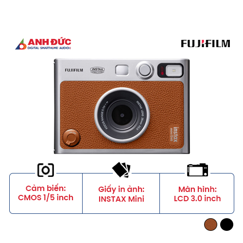 Máy ảnh Fujifilm Instax Mini Evo Hybrid | Brown (Chính hãng)