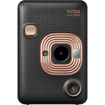Máy ảnh Fujifilm Instax Mini LiPlay | Elegant Black (Chính hãng)