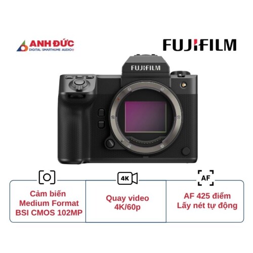 Máy ảnh Fujifilm GFX 100 II IR (Chính hãng)