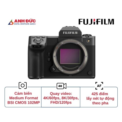 Máy ảnh Fujifilm GFX 100 II (Chính hãng)