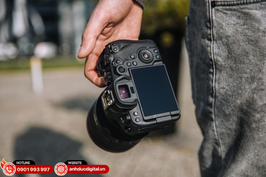 Bộ ổn định hình ảnh trên R6 Mark II