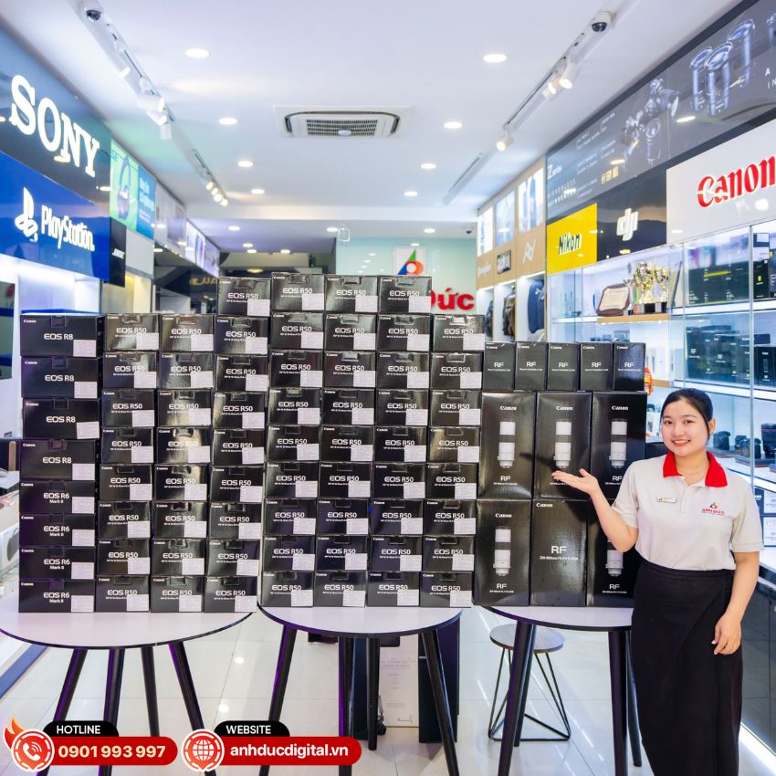 các sản phẩm Canon R6 Mark II tại Anh Đức Digital