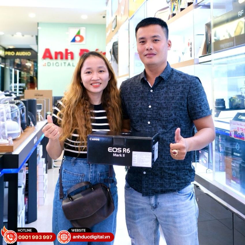 sở hữu Canon R6 Mark II tại Anh Đức