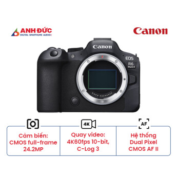 Máy ảnh Canon EOS R6 Mark II (Chính hãng)