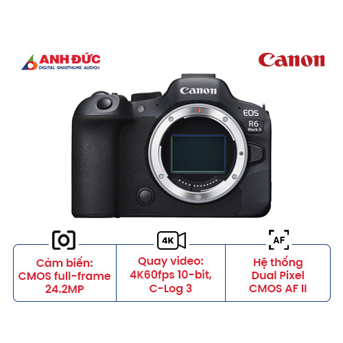 Máy ảnh Canon EOS R6 Mark II (Chính hãng)