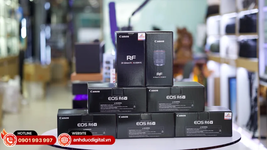 Mua m&aacute;y ảnh Canon EOS R6 V ch&iacute;nh h&atilde;ng tại Anh Đức Digital