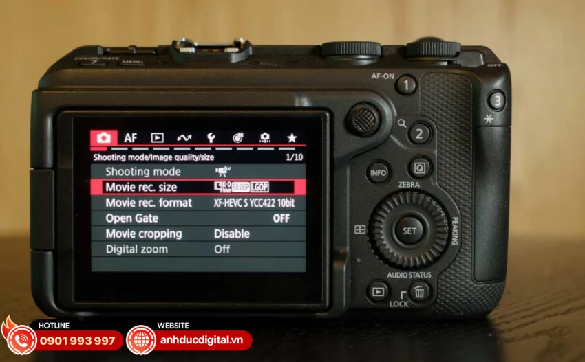 Canon EOS R6 V hỗ trợ Canon Log 2 với dải tương phản động hơn 15 stop