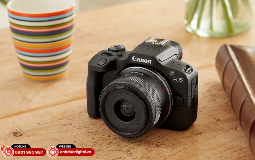 Máy ảnh Canon Mirrorless kết nối WiFi Bluetooth để truyền ảnh nhanh