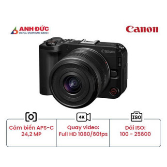 Máy ảnh Canon R50 V + Kit RF 14-30 STM PZ (Chính hãng)