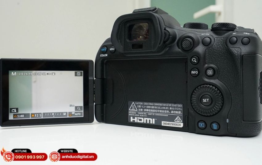 Khả năng quay phim 7K RAW và 4K 120fps chuẩn điện ảnh trên Canon EOS R6 III