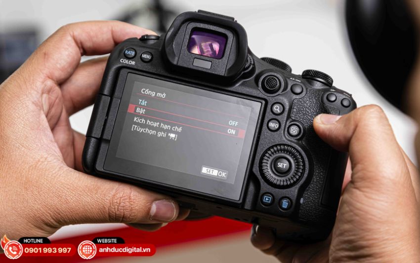 Khả năng chống rung 5 trục của Canon EOS R6 III mang lại hình ảnh sắc nét, mượt mà