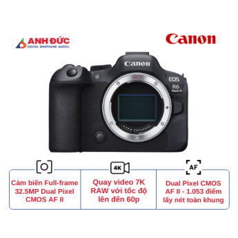 Máy ảnh Canon EOS R6 Mark III | Body Only (Chính hãng)