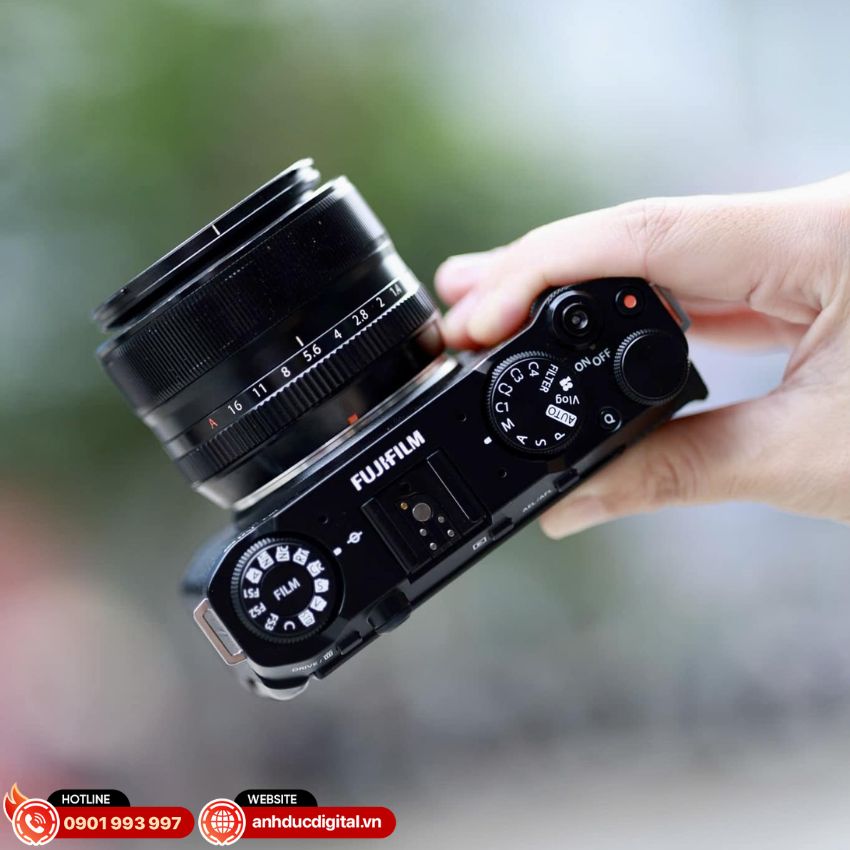 Ống kính Fujifilm XF 35mm f/1.4 cùng máy ảnh X-M5
