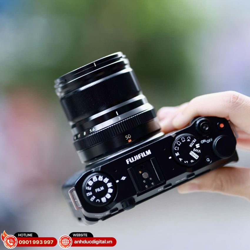 Ống kính Fujifilm XF 50mm f/2 và X-M5