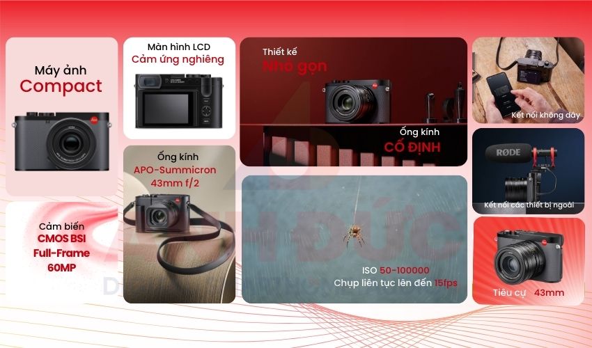 Máy ảnh Leica Q3 43 chính hãng-1