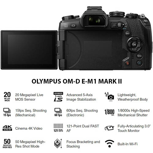 Olympus OM-D E-M1 Mark II 3