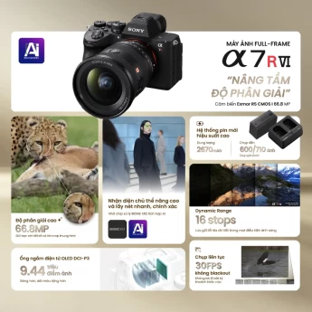 Máy ảnh Sony A7R VI | Body Only (Chính hãng)