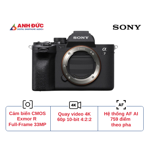 Máy ảnh Sony Alpha A7V | Body Only (Chính hãng)