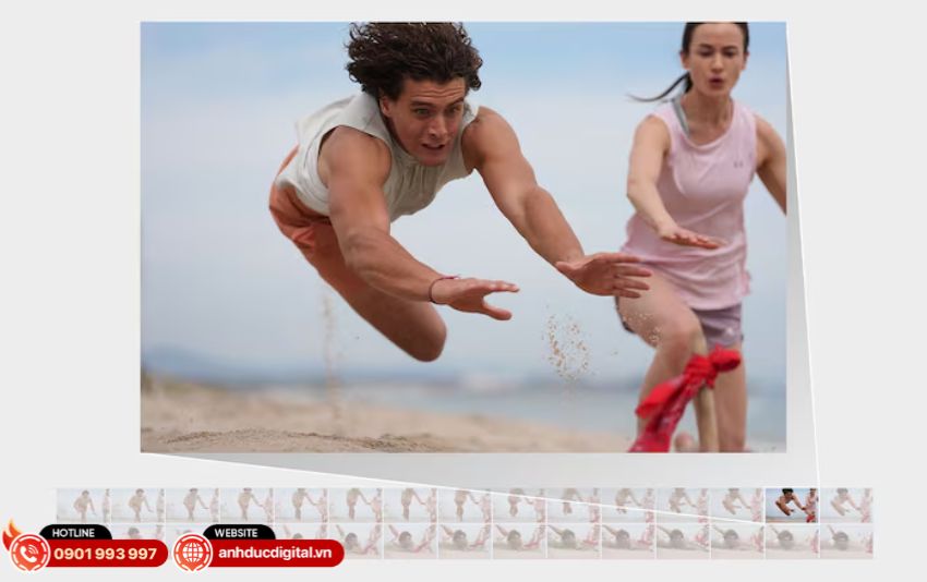 Sony A7V chụp liên tục 30fps với tính năng Pre-Capture bắt khoảnh khắc nhanh