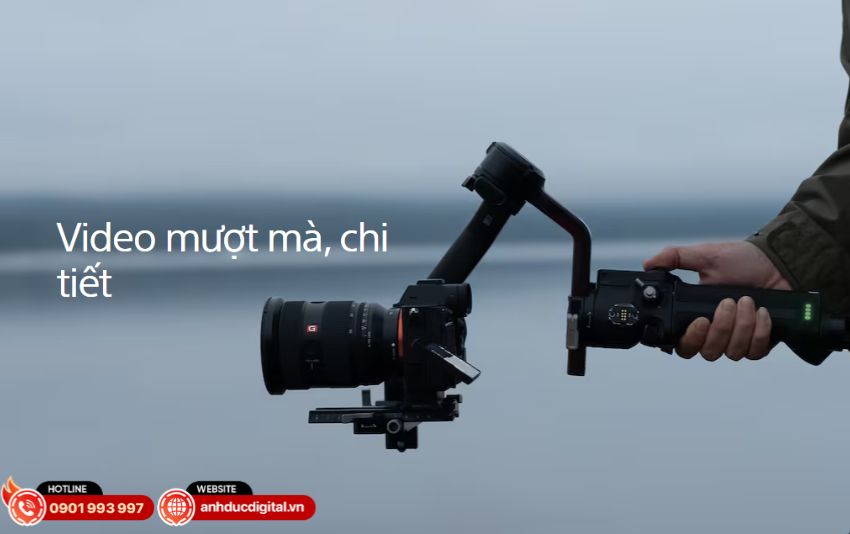 Sony A7V quay video 4K 60p oversample từ 7K và 4K 120p