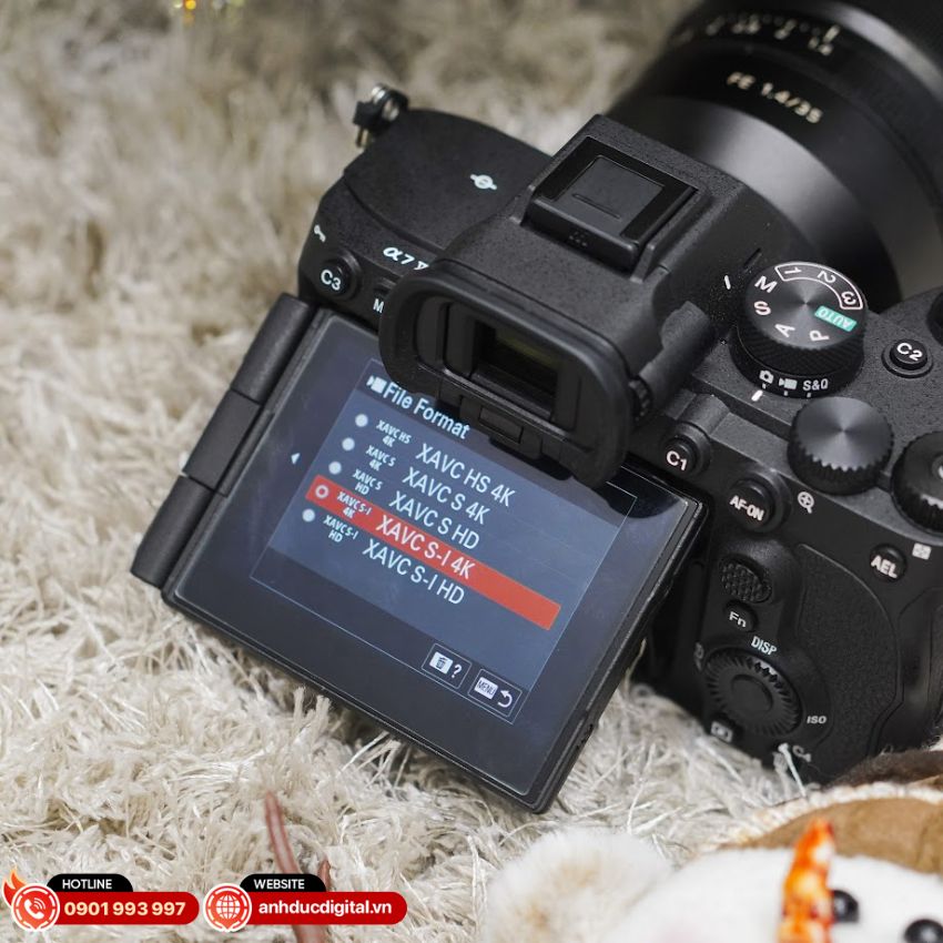 Sony A7V quay video 4K 60p oversample từ 7K và 4K 120p