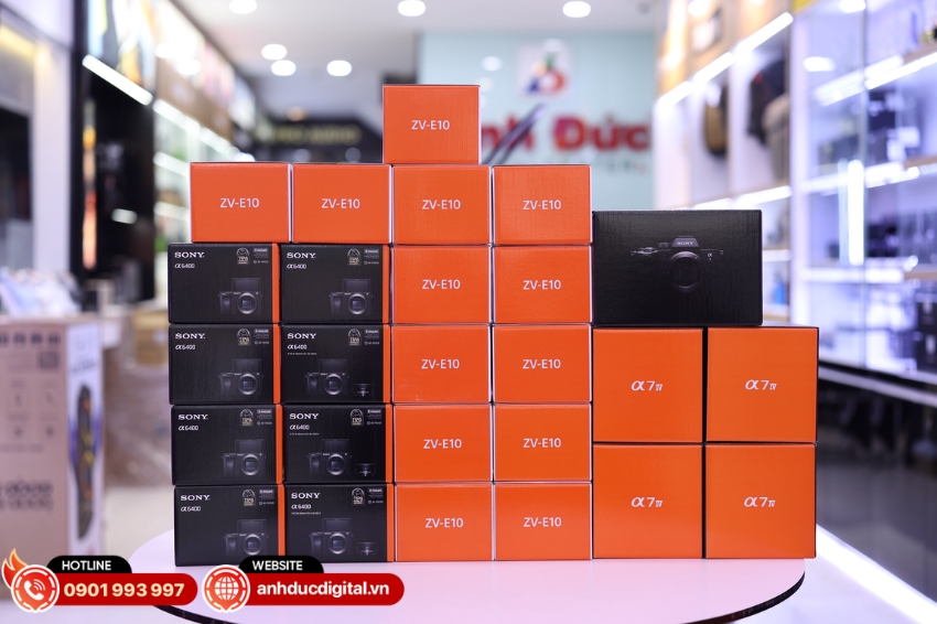 Mua máy ảnh Sony Alpha A6400 chính hãng tại Anh Đức Digital 