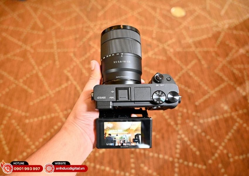Sony A6400 quay UHD 4K không gộp pixel