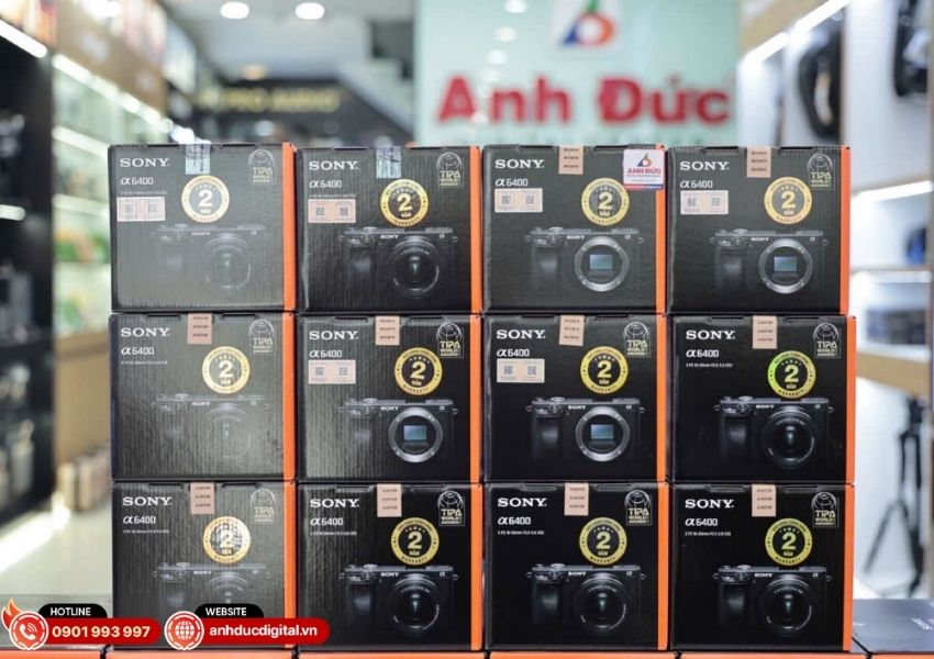 Mua máy ảnh Sony Alpha A6400 chính hãng tại Anh Đức Digital