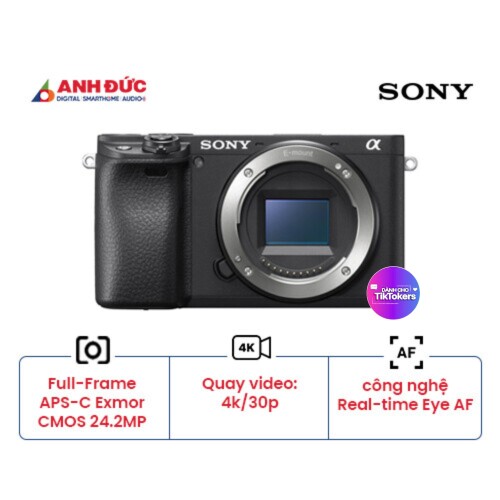 Máy ảnh Sony Alpha A6400 | Body Only | Black (Chính hãng)