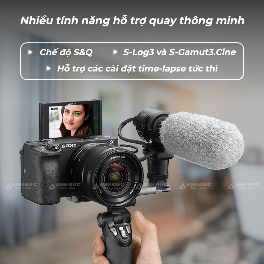 Sony Alpha A6700 - Nhiều tính năng quay phim