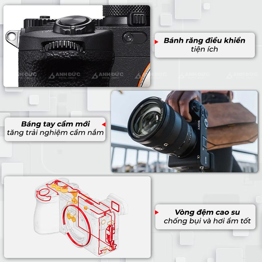 Sony Alpha A6700 - Thiết kế