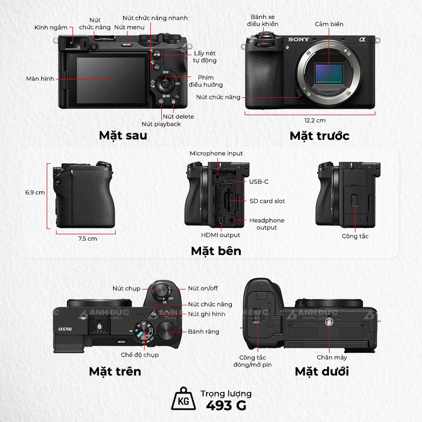 Sony Alpha A6700 - Tổng quan