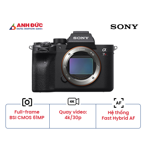 Máy ảnh Sony Alpha A7 IV | Body Only (Chính hãng)