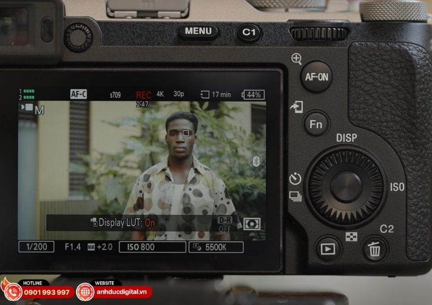 Sony A7C II quay 4K 10-bit 4:2:2