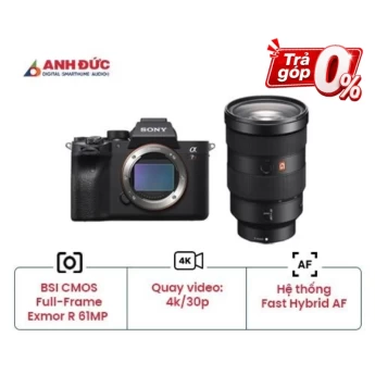 Máy ảnh Sony Alpha A7R IV + Lens FE 24-70mm f/2.8 | Chính hãng